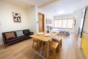 Posezení v ubytování 寅ホテル 台東 Hotel 寅 台东 Tora Hotel Taito D