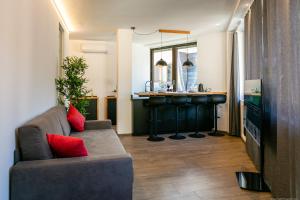 Setusvæði á Luxury Apartment Mulino