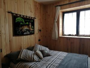 Postel nebo postele na pokoji v ubytování Vivienda Vacacional Las Nubes