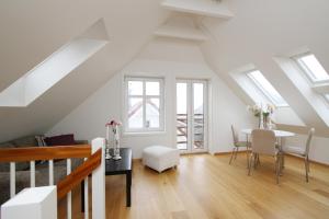 Et opholdsområde på Villa Skansen