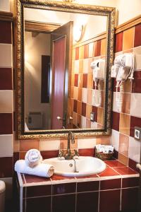 A bathroom at Posada Cicero