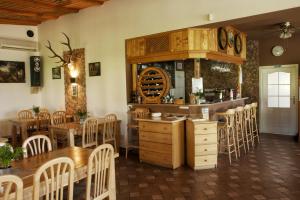 Reštaurácia alebo iné gastronomické zariadenie v ubytovaní Penzion restaurace U Švábků