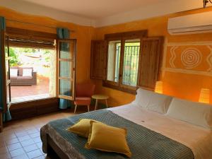 Posteľ alebo postele v izbe v ubytovaní Arianella Holiday Home Penedes