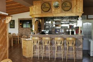 Lounge alebo bar v ubytovaní Penzion restaurace U Švábků