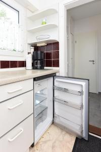 Küche/Küchenzeile in der Unterkunft Ferienhaus Windspiel