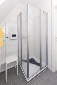 Ein Badezimmer in der Unterkunft Ferienhaus Windspiel