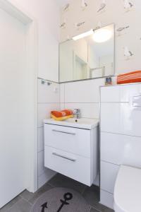 Ein Badezimmer in der Unterkunft Ferienhaus Windspiel