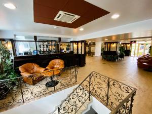 Posezení v ubytování Hotel Zimbru