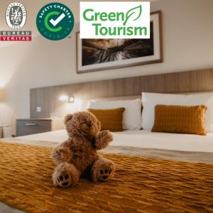 Cama ou camas em um quarto em Maldron Hotel Smithfield Dublin City