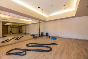 Gimnasio o instalaciones de fitness de Vale da Lapa Village Resort