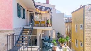 Balkón nebo terasa v ubytování Villa La Mama