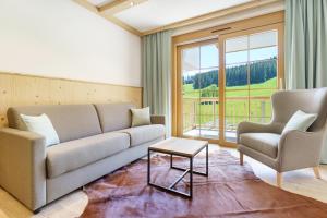 Posezení v ubytování SCHWARZENBACH - Apartments & Rooftop Pool