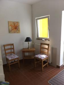 Posezení v ubytování gelbeshaus1