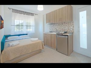 Η κουζίνα ή μικρή κουζίνα στο Meliria Apartments