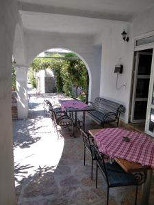 A patio or other outdoor area at Apartments Simovic