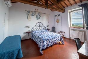 Voodi või voodid majutusasutuse Hotel Vecchia Oliviera toas
