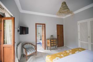 Posteľ alebo postele v izbe v ubytovaní Villa Dora (Only adults)