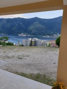 a view of a city and a body of water at Apartment Jelena in Kotor