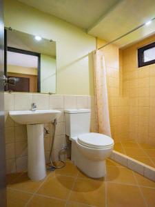 Koupelna v ubytování Casa Bel