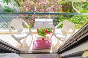 Balkón nebo terasa v ubytování ΒΟΛΤΑΚΙ στην καρδια της Πρεβεζας