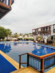 a view of the pool at a resort at Costa Bitezhan Hotel - All Inclusive in Bitez