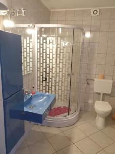 Koupelna v ubytování Apartments Mašić