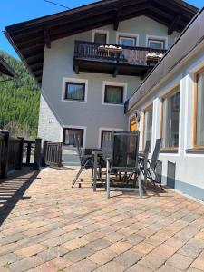 Balkón alebo terasa v ubytovaní Chalet Prantl Sölden