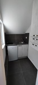 Dapur atau dapur kecil di Zoran Apartments