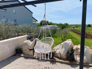 Vonkajšia záhrada v ubytovaní Apartments in Porec - Istrien 40228