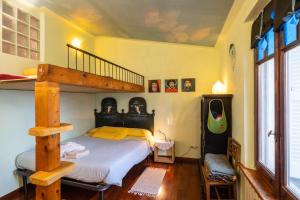 Łóżko lub łóżka w pokoju w obiekcie Granducato di Monteballante