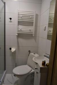 Koupelna v ubytování Rewianka Apartamenty przy samej plaży