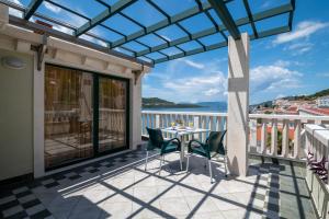Balkón nebo terasa v ubytování Hotel Posejdon