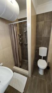 Kúpeľňa v ubytovaní Mediterran Apartman with Pool