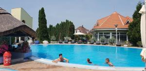 Bazén v ubytovaní Mediterran Apartman with Pool alebo v jeho blízkosti