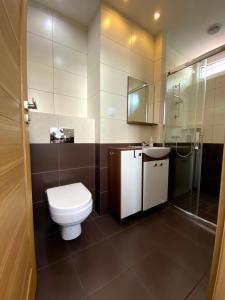 A bathroom at Zefir Pokoje