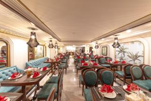 En restaurang eller annat matställe på Marigold Hotel Dalat