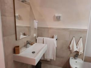 Koupelna v ubytování B&B Teta Vieste