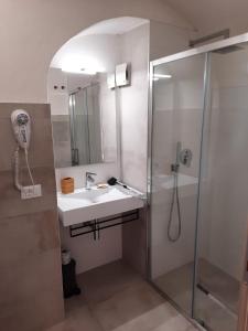 Koupelna v ubytování B&B Teta Vieste