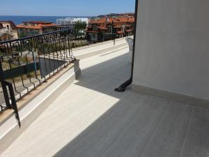 Balkón nebo terasa v ubytování Dani beach Sozopol