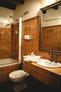 A bathroom at Posada Cicero