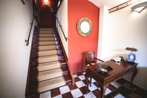 A seating area at Posada Cicero