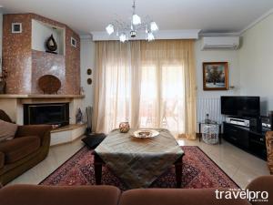 Posezení v ubytování Villa Vangelis