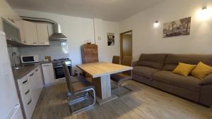 Kuchyň nebo kuchyňský kout v ubytování Apartman Martina