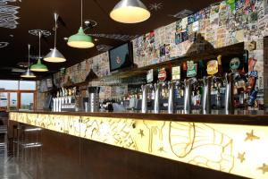 The Formby Hotel酒廊或酒吧区