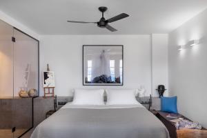 Posteľ alebo postele v izbe v ubytovaní ONOS RESIDENCE