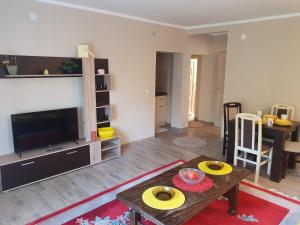 TV a/nebo společenská místnost v ubytování Guest House Jasmin