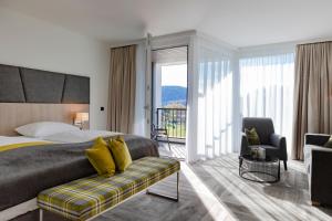 Postelja oz. postelje v sobi nastanitve Hotel Plattenwirt