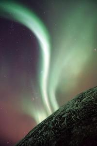 a blurry image of a cloudless sky at MelisHome: Aurora Observatory in Tromsø