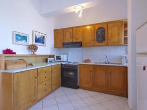 Kuchyň nebo kuchyňský kout v ubytování Rouladina Apartments