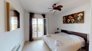 Postel nebo postele na pokoji v ubytování Casa Satsun - A Murcia Holiday Rentals Property + 11 fotografií